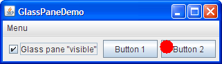 GlassPaneDemo的快照